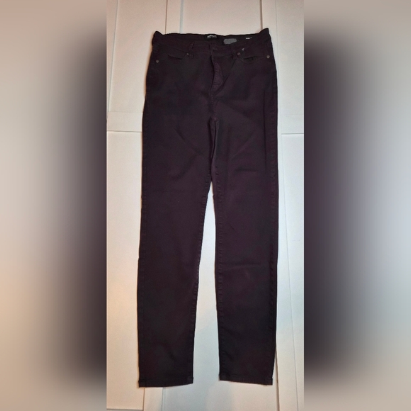 EUC Buffalo Britton Hannah High Rise Soft Stretch Pants in Deep Purple - Picture 4 of 12